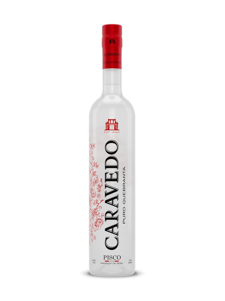 Pisco Caravedo Quebranta Brandy