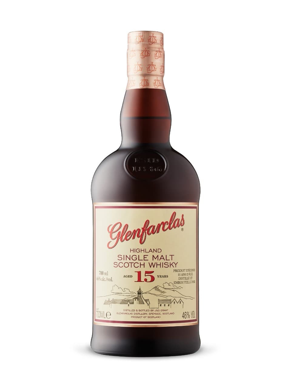 Glenfarclas 15 Year Old Highland Single Malt Scotch Whisky
