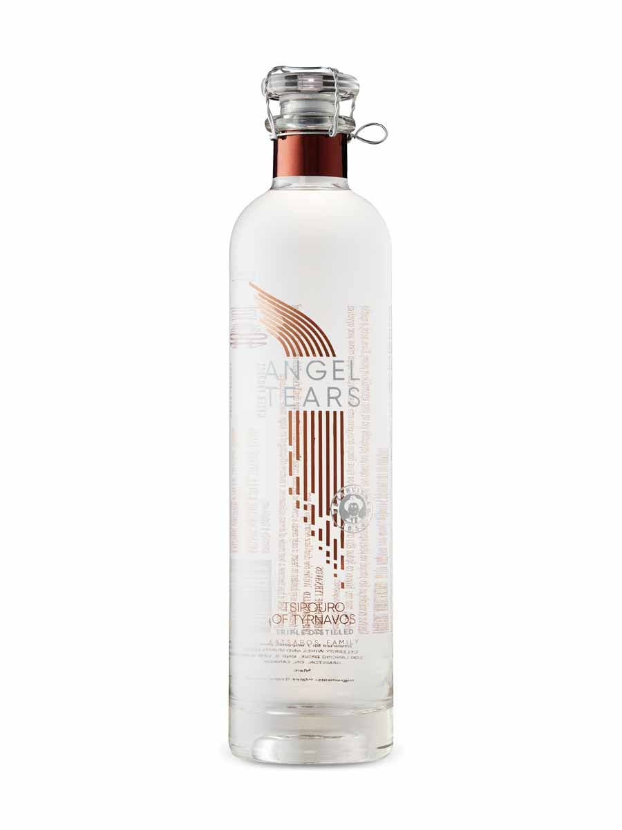 Eau-de-vie Tsipouro Angel Tears à triple distillation