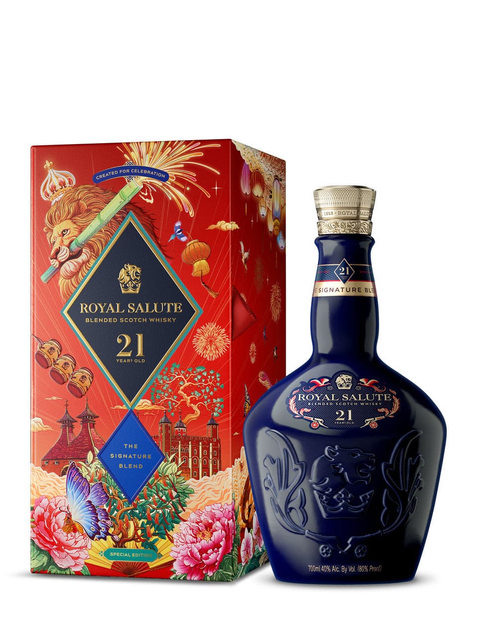 Whisky écossais Royal Salute Série Nouvel An lunaire 2025 21 ans d'âge
