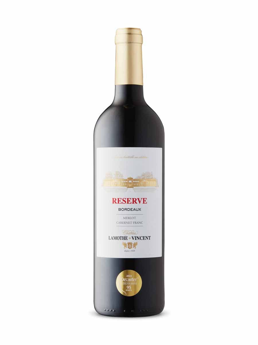 Château Lamothe-Vincent Réserve Merlot Cabernet Franc Cabernet Sauvignon 2022