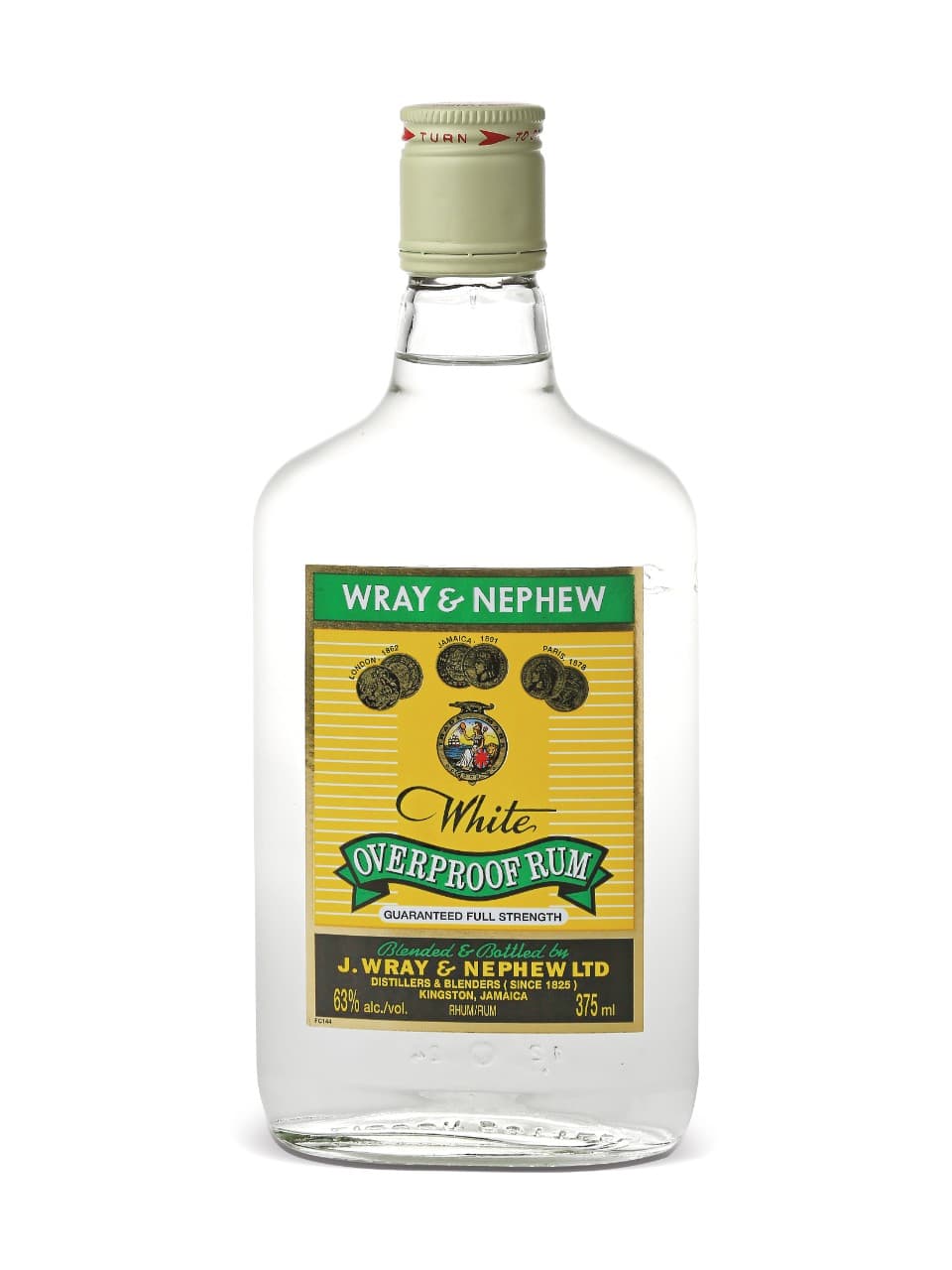 Rhum blanc Overproof Wray & Nephew