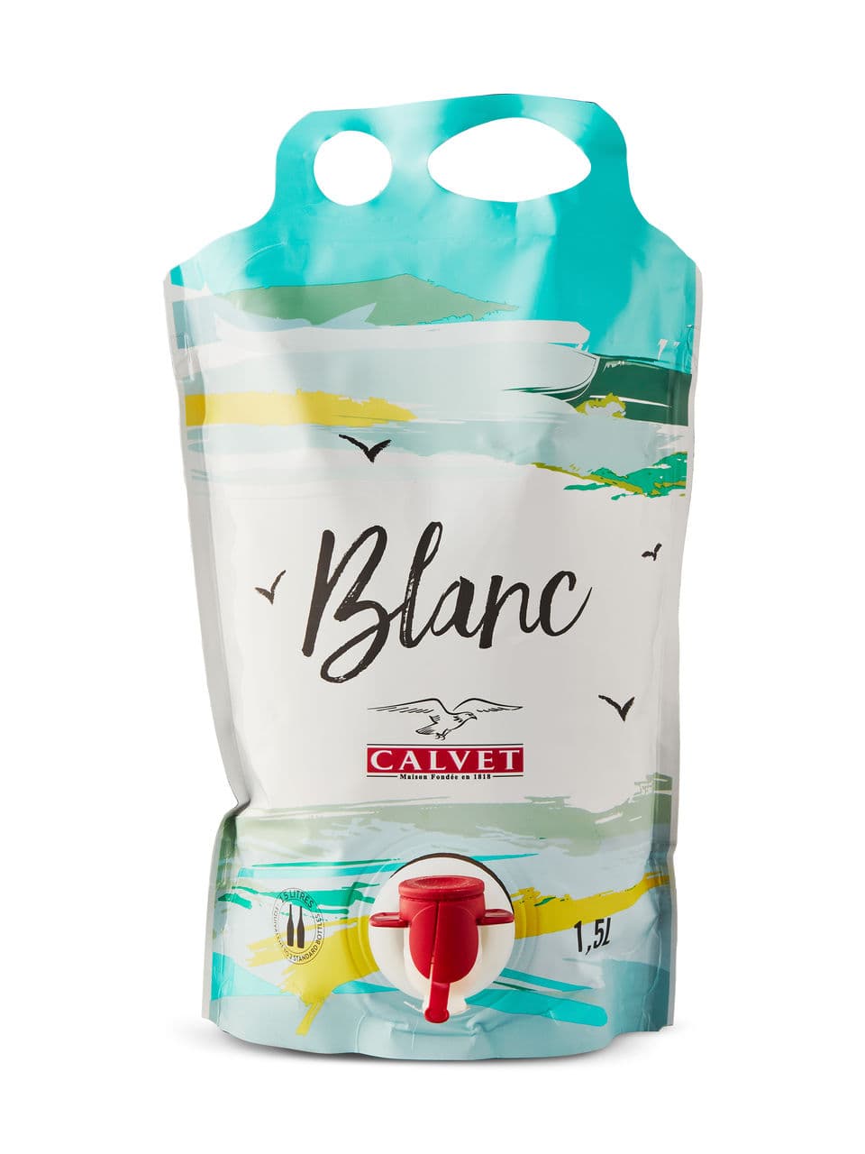 Calvet Pouch Blanc