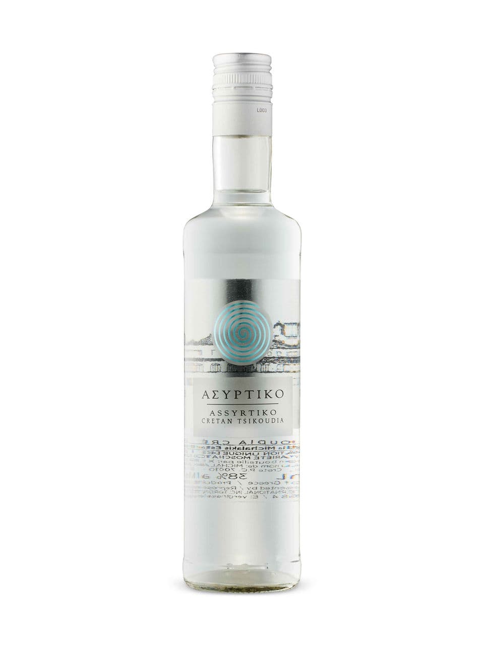 Tsikoudia d'assyrtiko de Crête Michalakis Estate