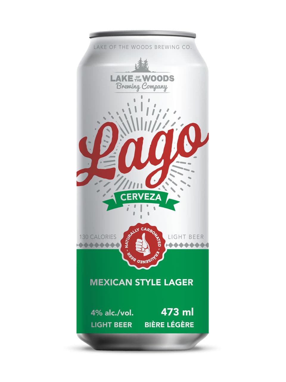 Lake Of The Woods Lago Cerveza Mexican Style Lager