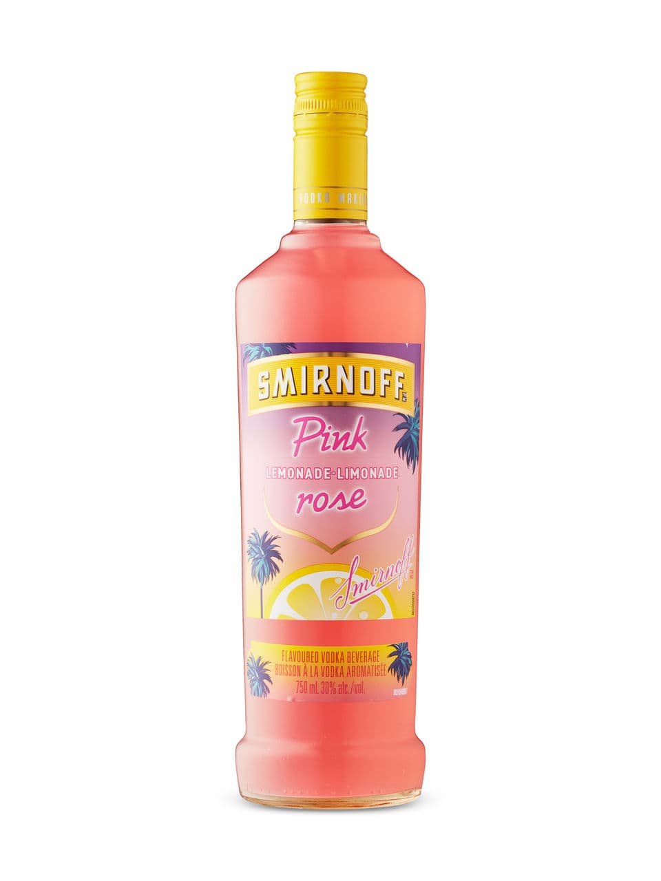 Boisson à la vodka Limonade rose Smirnoff