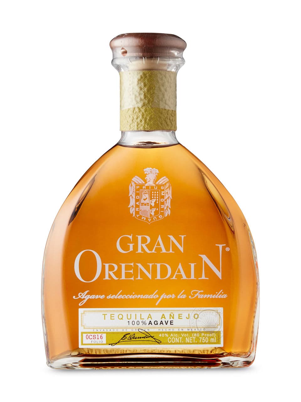Tequila Añejo Grand Orendain