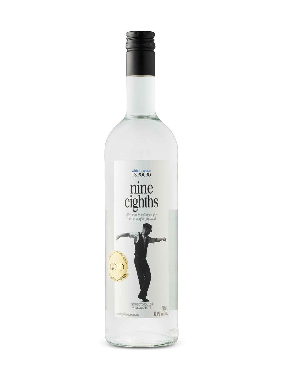 Panagiotopoulos Nine Eighths Without Anise Tsipouro
