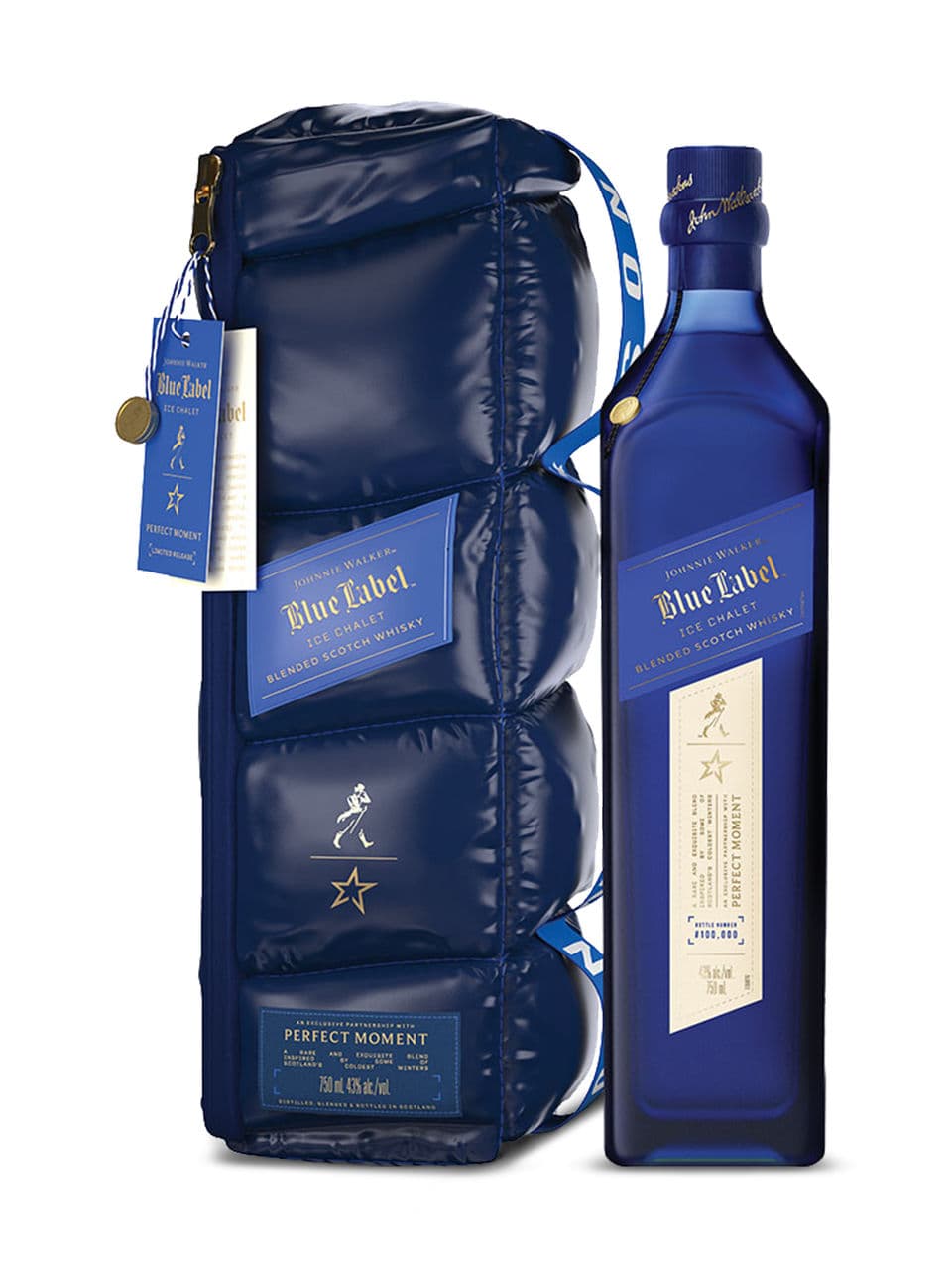 Johnnie Walker Blue Label Ice Chalet Whisky