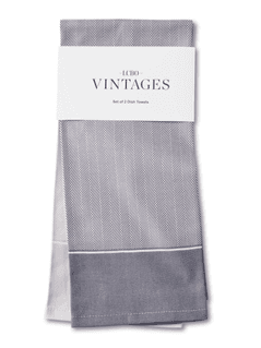 Vintages Tea Towels 2 Pack