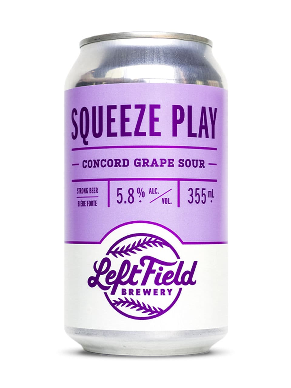 Left Field Brewery Squeeze Play Concord Grape Sour