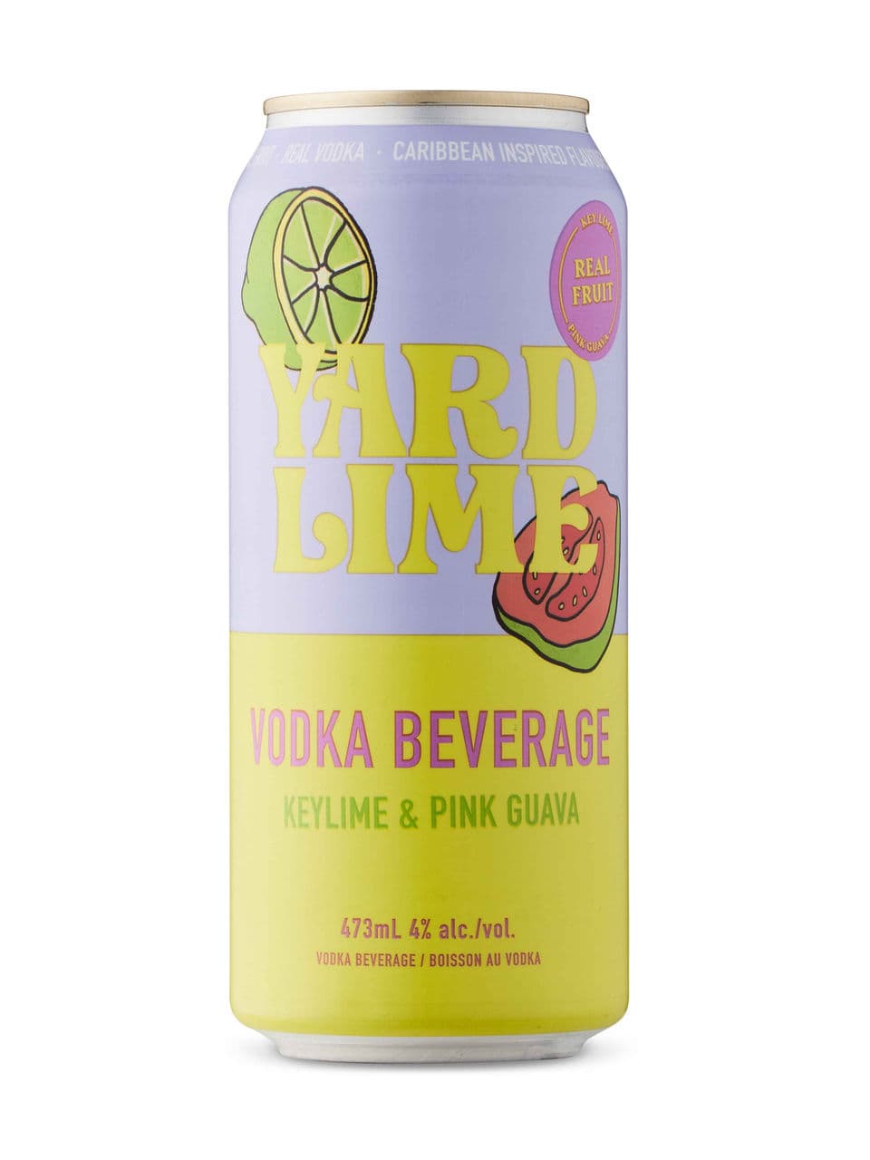Eau pétillante alcoolisée Yard Lime Mascot Brewery