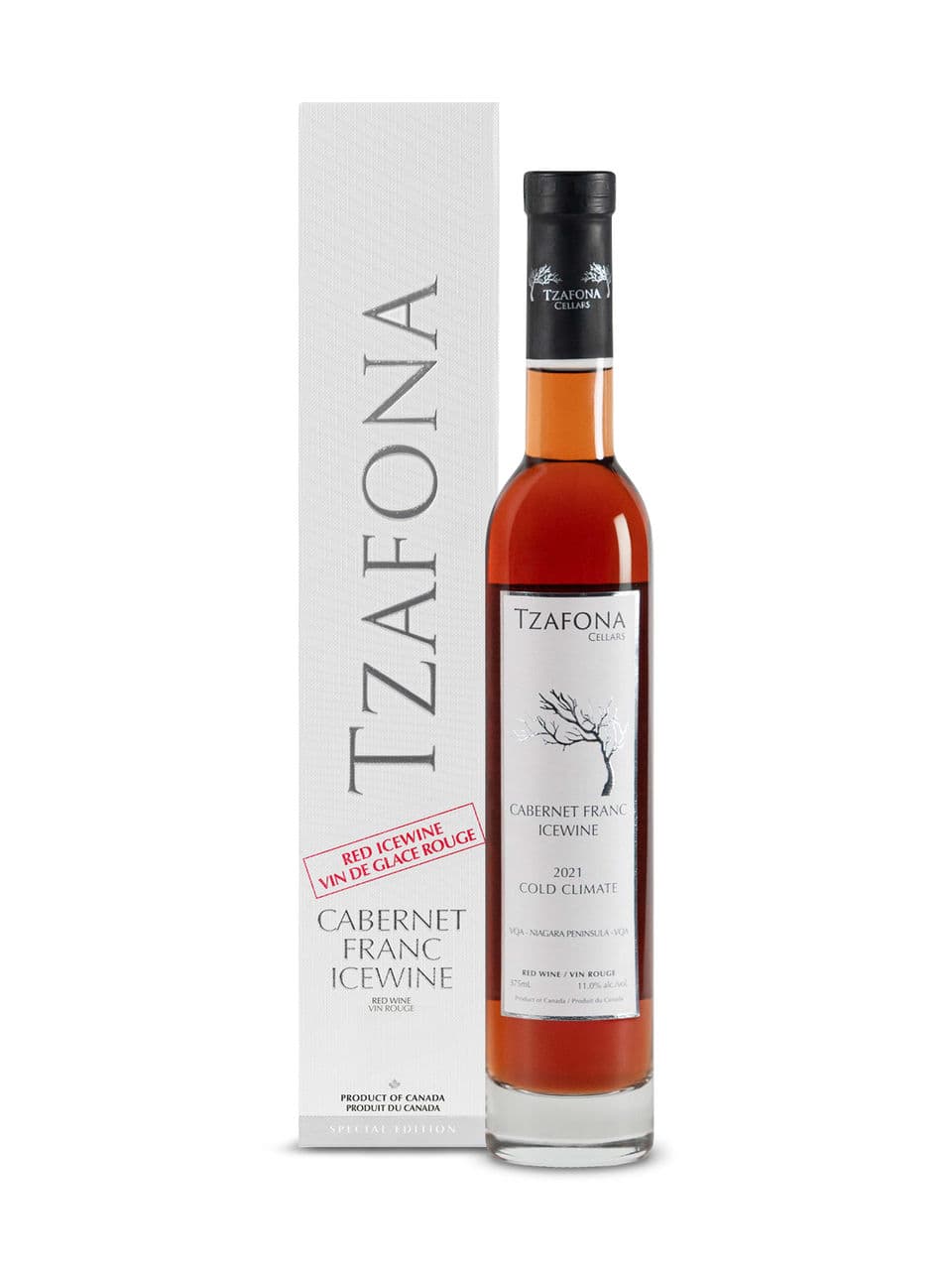 Vin de glace Cabernet Franc Rouge VQA Tzafona