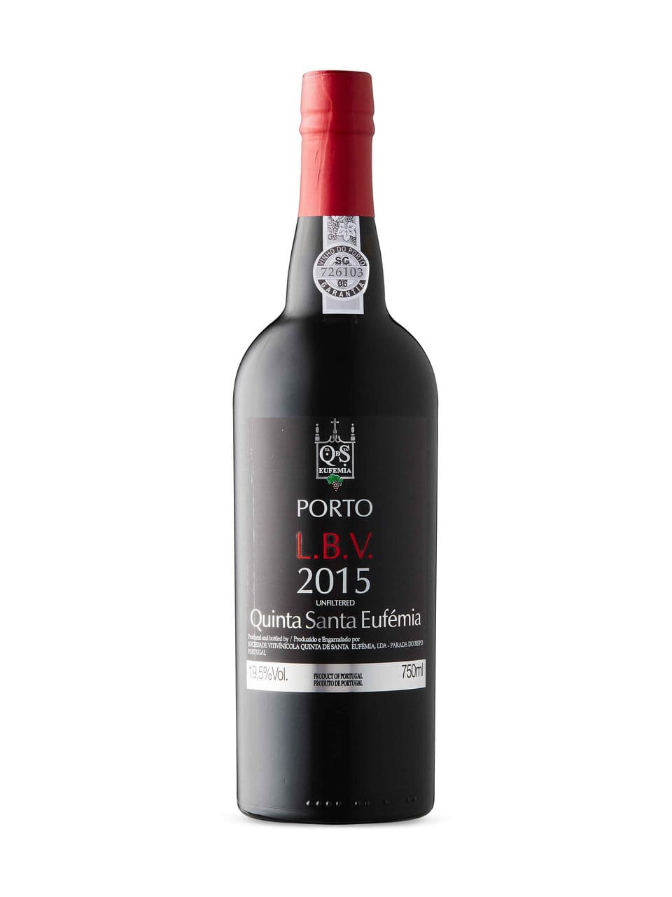 Quinta Santa Eufemia Lbv Port Unfiltered 2015