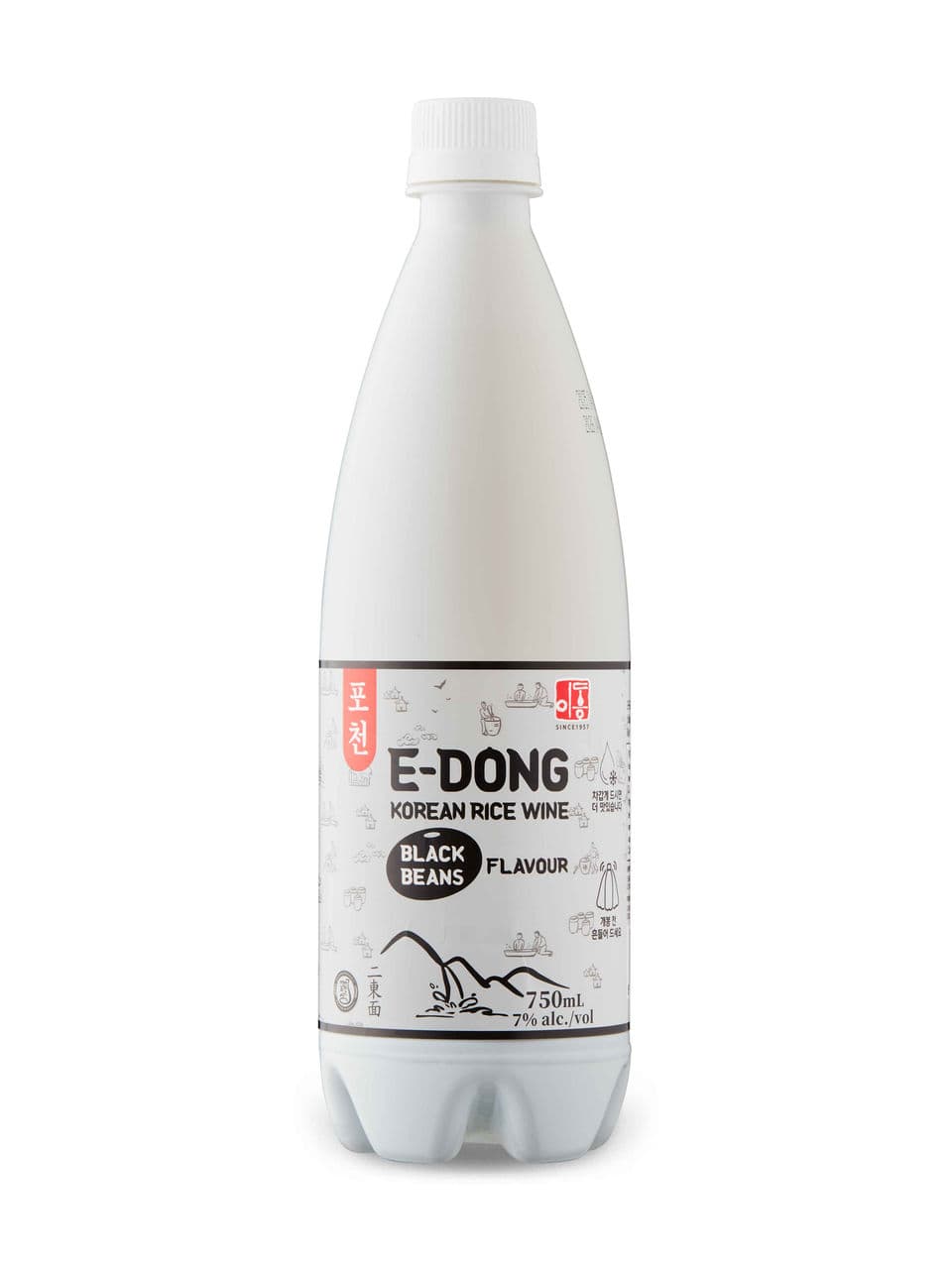 E-Dong Rice Makgeolli Black Beans Flavoured
