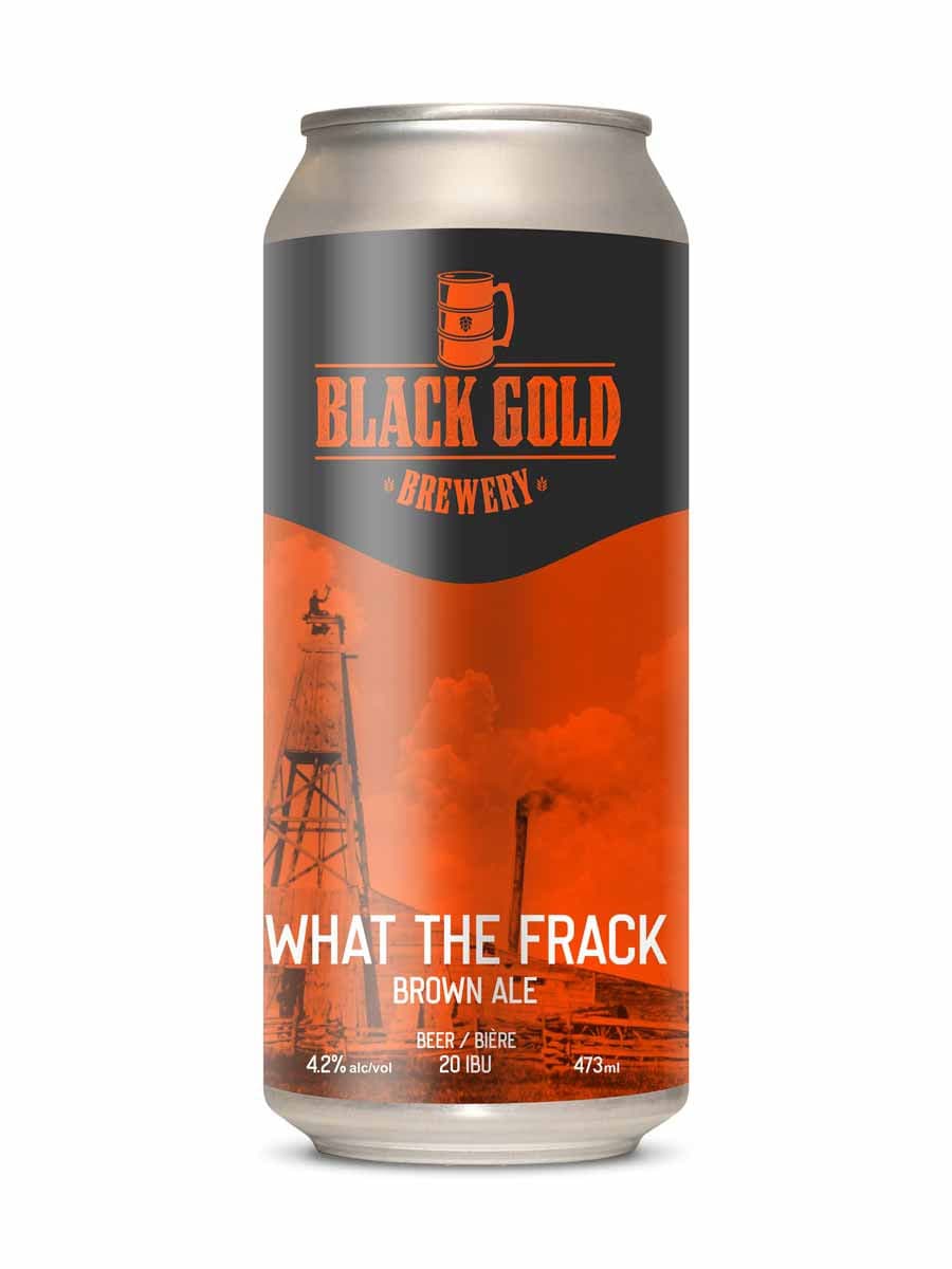 Black Gold Brewery What The Frack Brown Ale