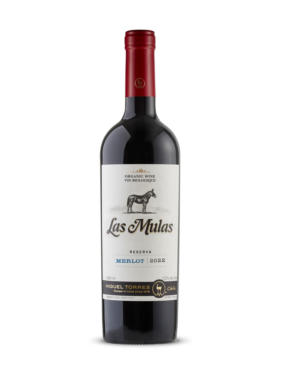 Las Mulas Merlot Reserva Organic