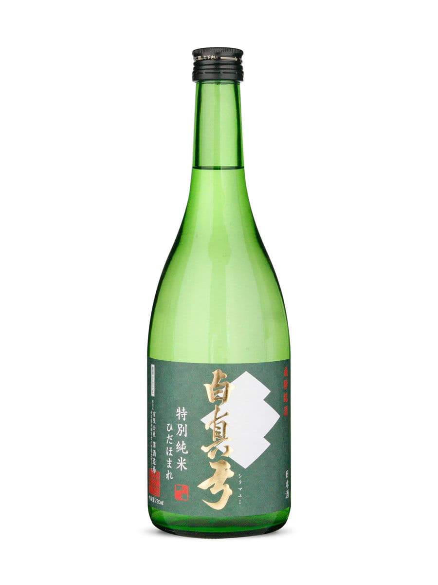 Saké Tokubetsu Junmai Hidahomare Shiramayumi Kaba Shuzojo