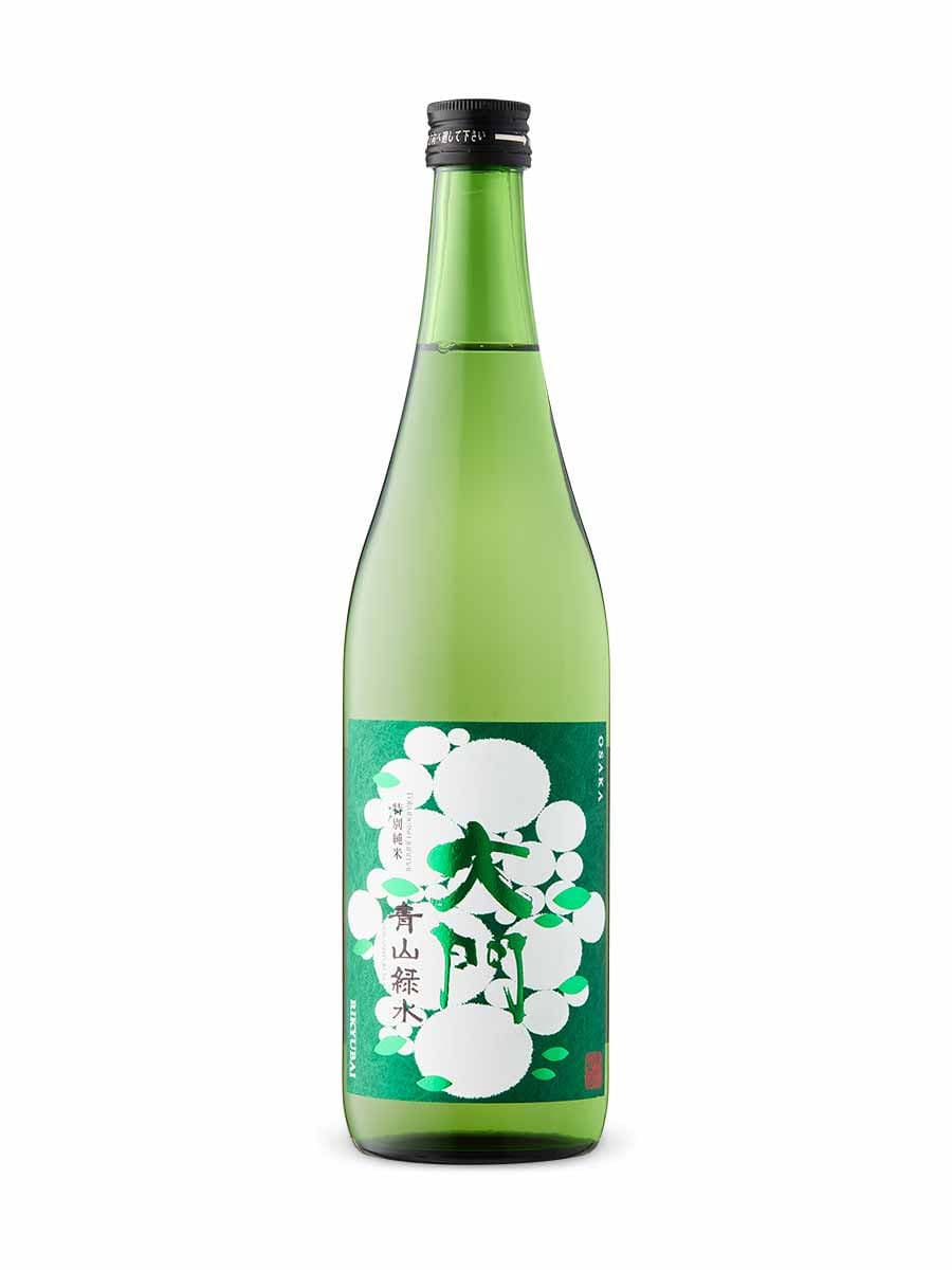 Rikyubai Sei Zan Ryoku Sui Tokubetsu Junmai Osaka Sake