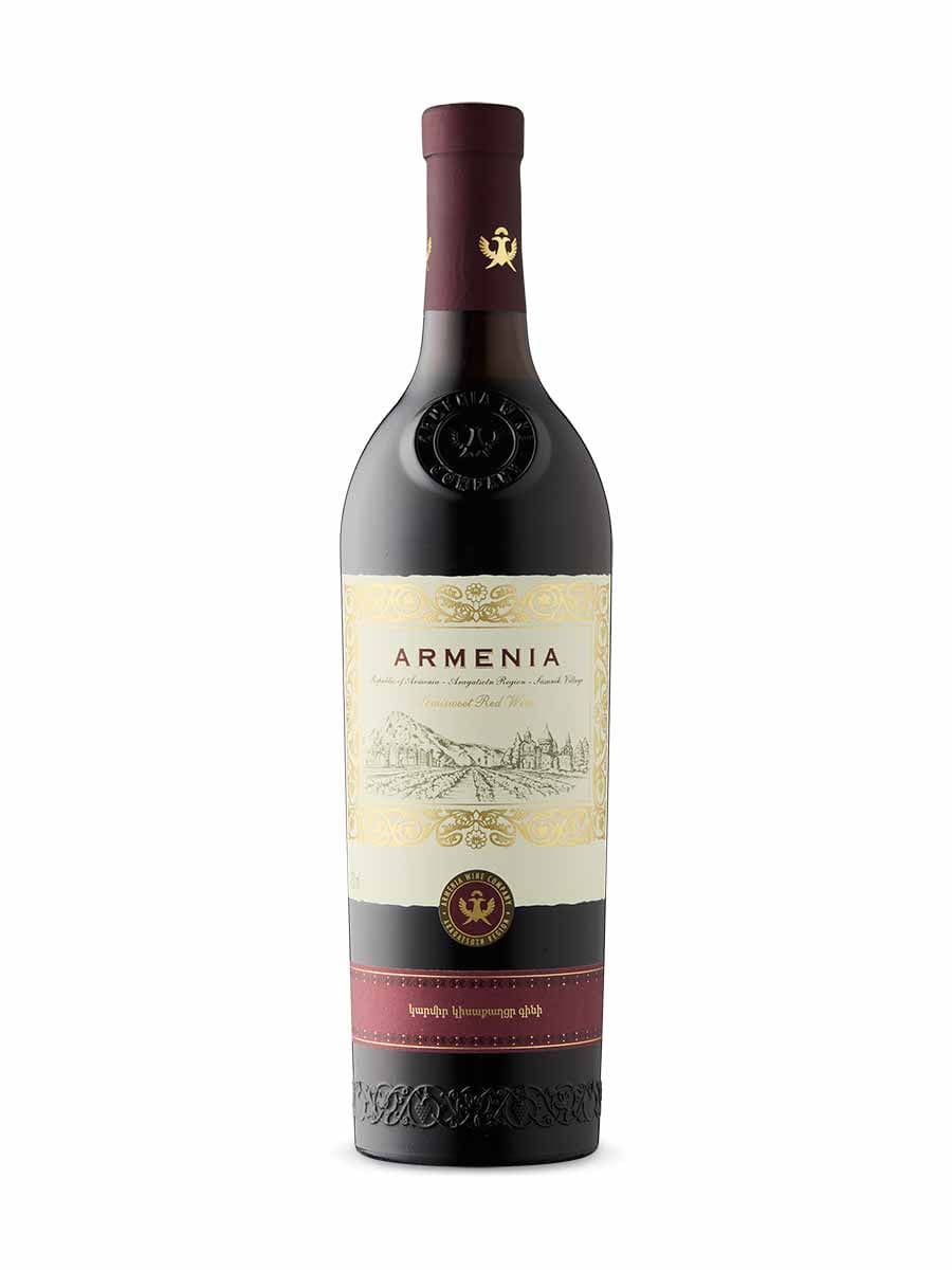 Armenia Semi-Sweet Red Wine Aragatsotn 2024