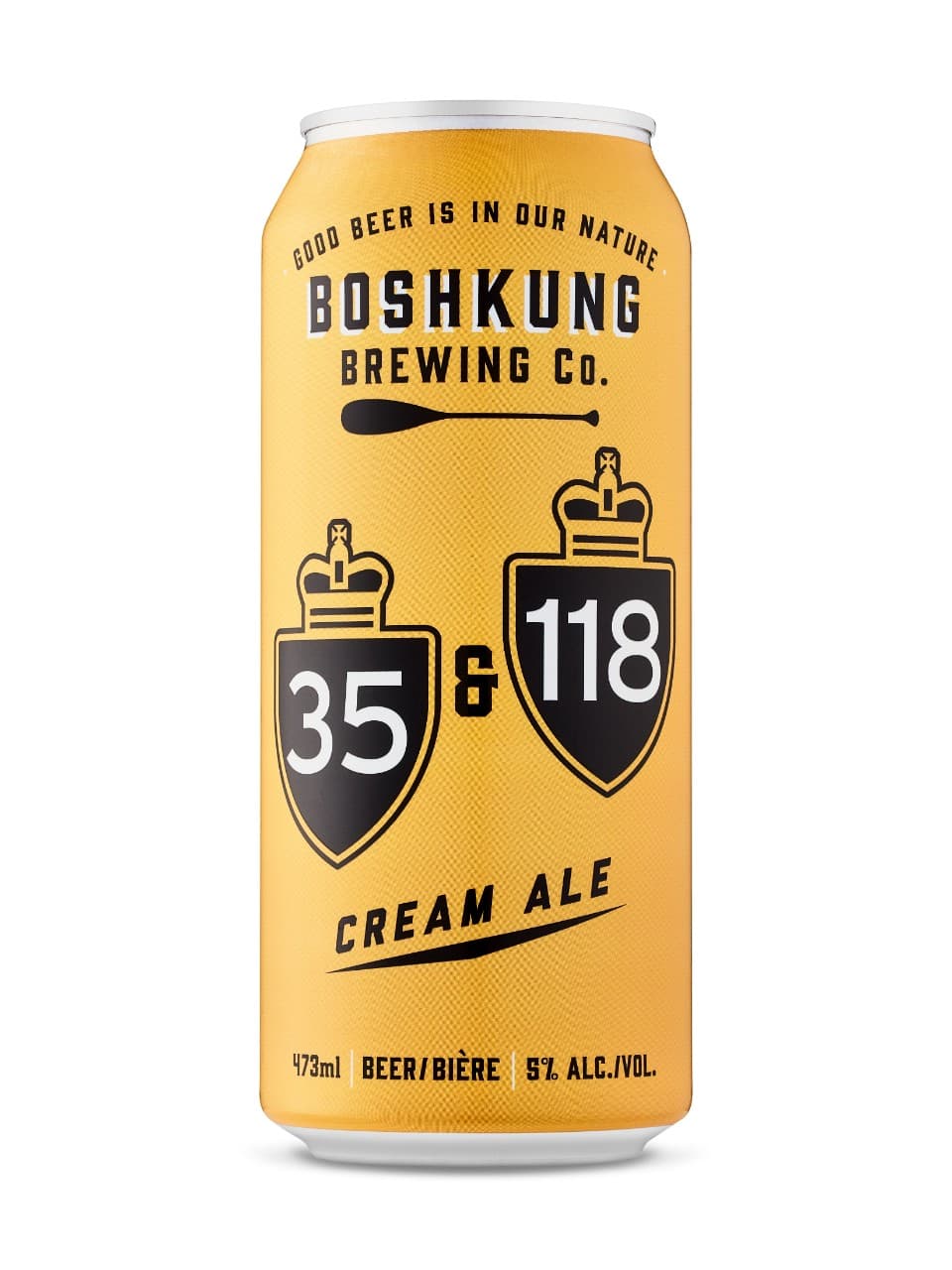 Boshkung Brewing 35 & 118 Cream Ale