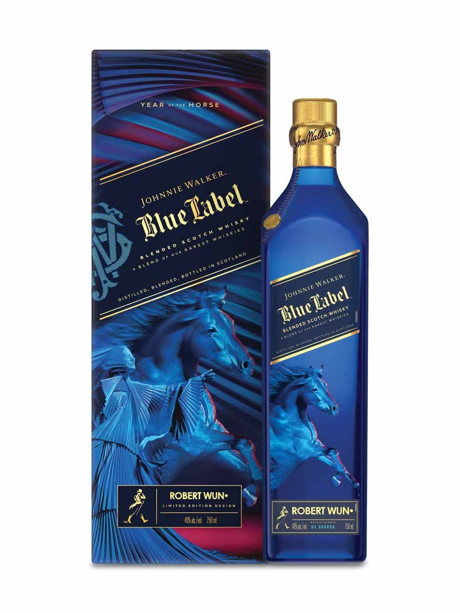 Johnnie Walker Blue Label Whisky Year of the Horse