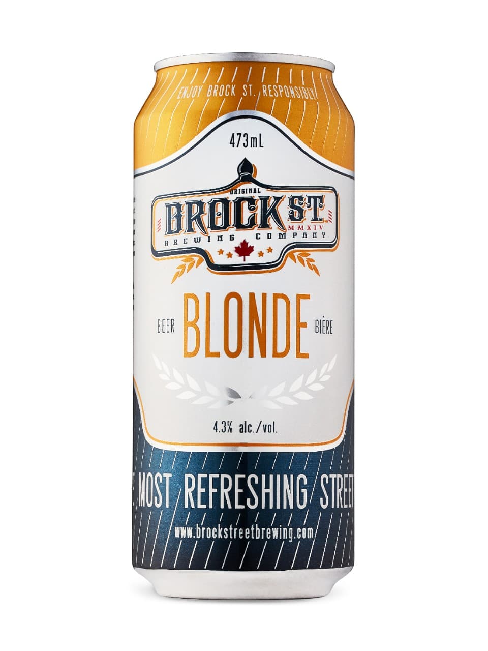 Brock Street Brewing Blonde
