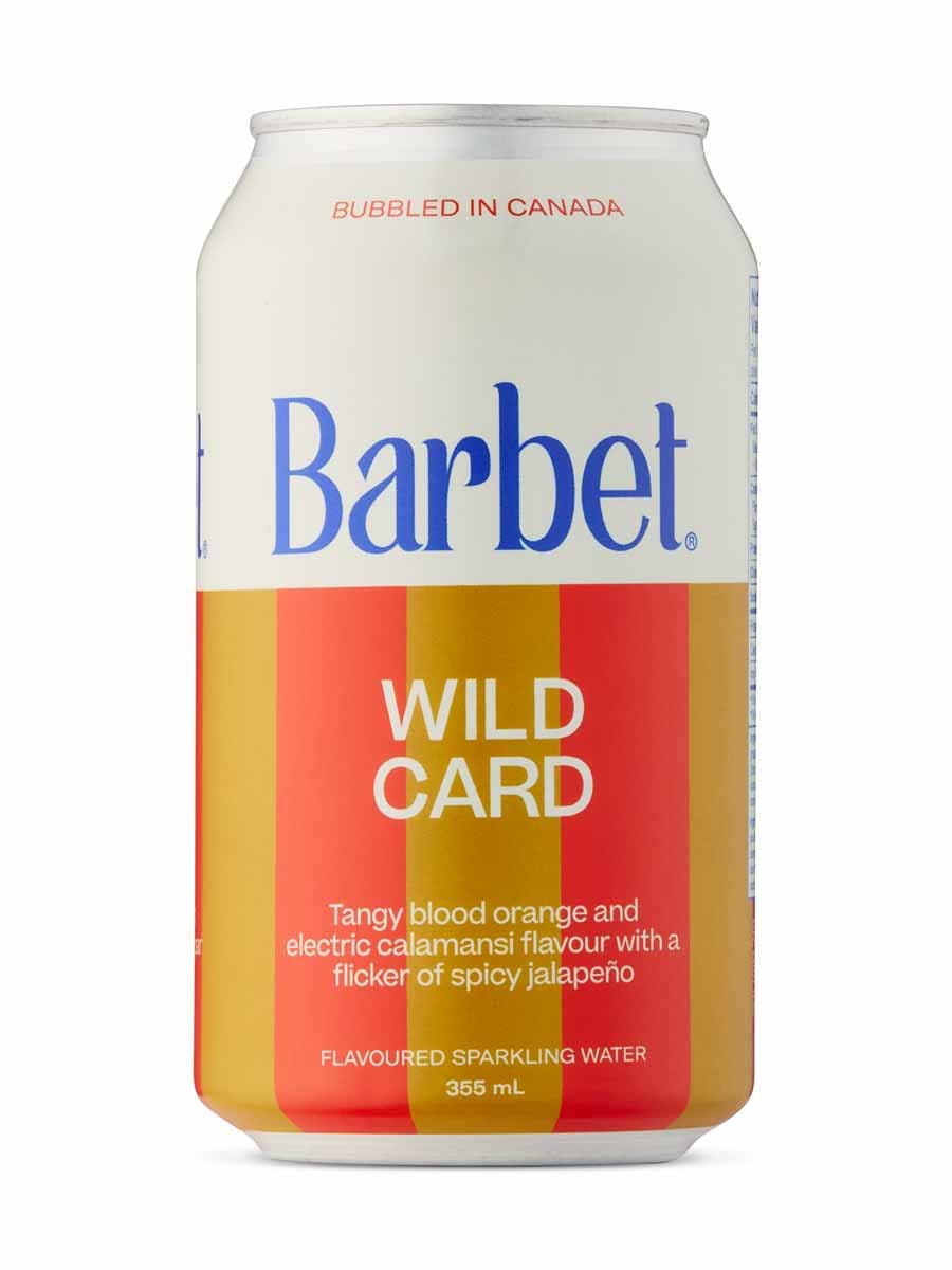 Eau pétillante aromatisée Wild Card Barbet