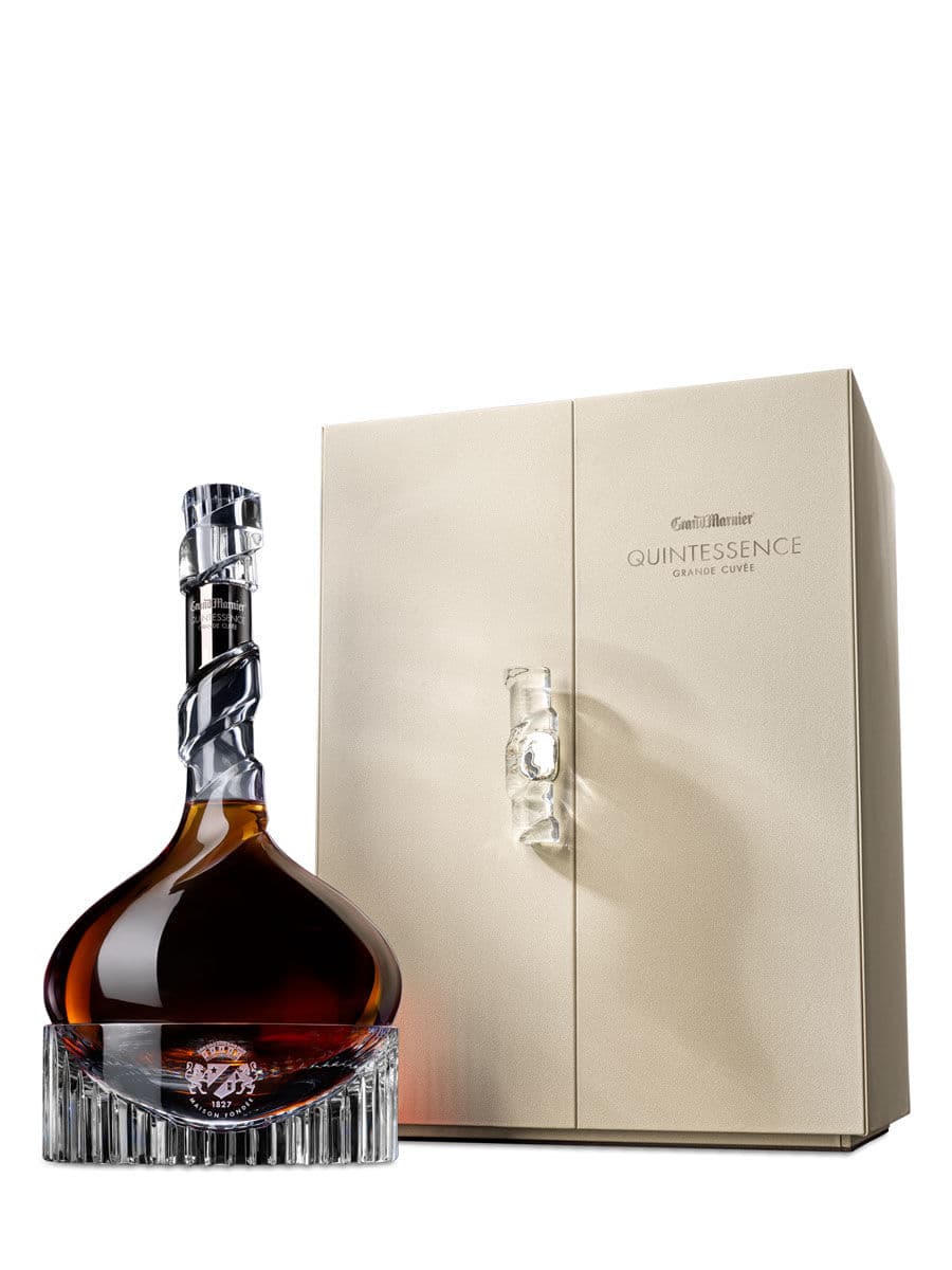 Grand Marnier Quintessence In Baccarat Carafe