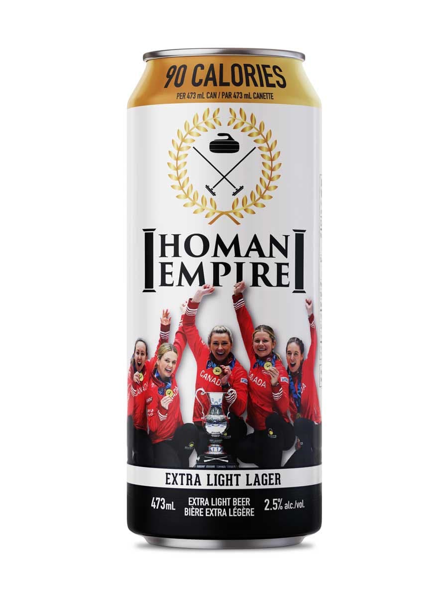 Lake Of Bays Extra Light Lager X Team Homan