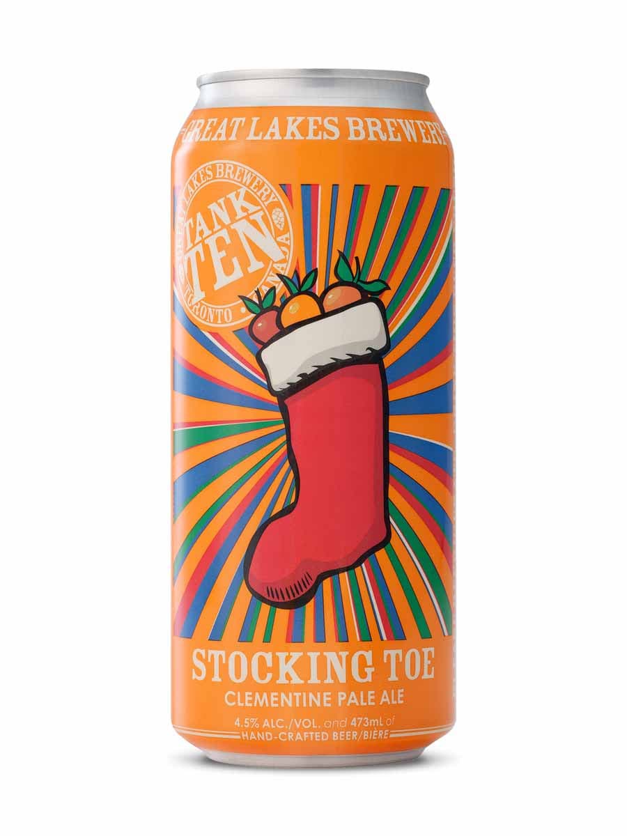 Great Lakes Brewery Stocking Toe Clementine