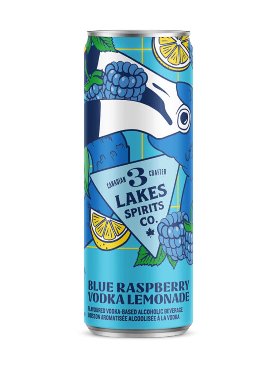 2 Lakes Spirits Co. Blue Raspberry Vodka Lemonade
