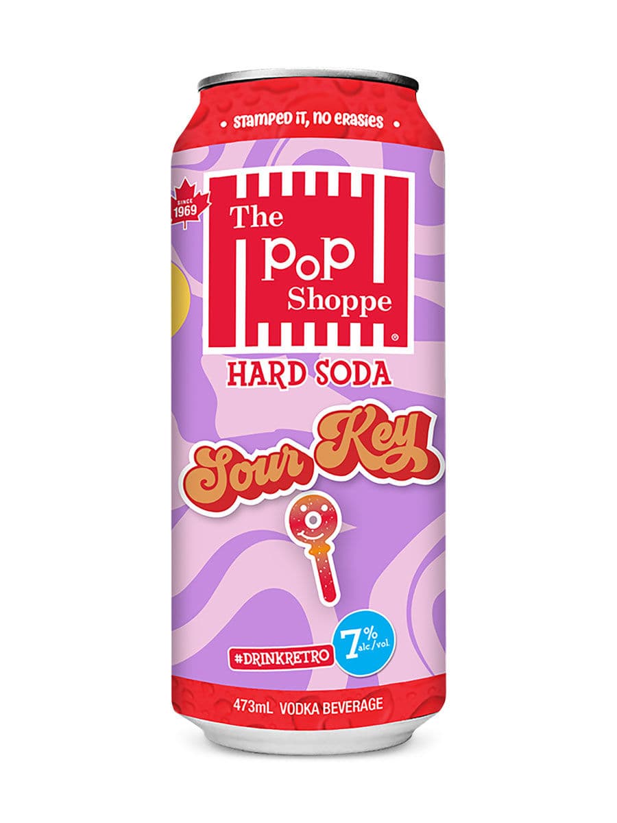 Pop Shoppe Sour Key Hard Soda