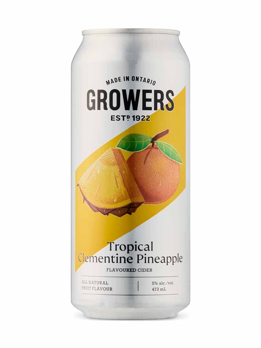 Growers Tropical Clementine Pineapple Flavoured Citrus