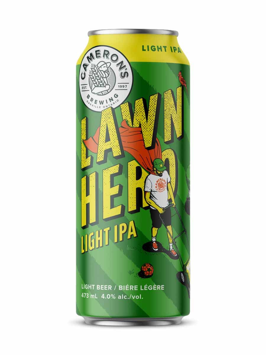 Cameron's Brewing Lawn Hero Light IPA