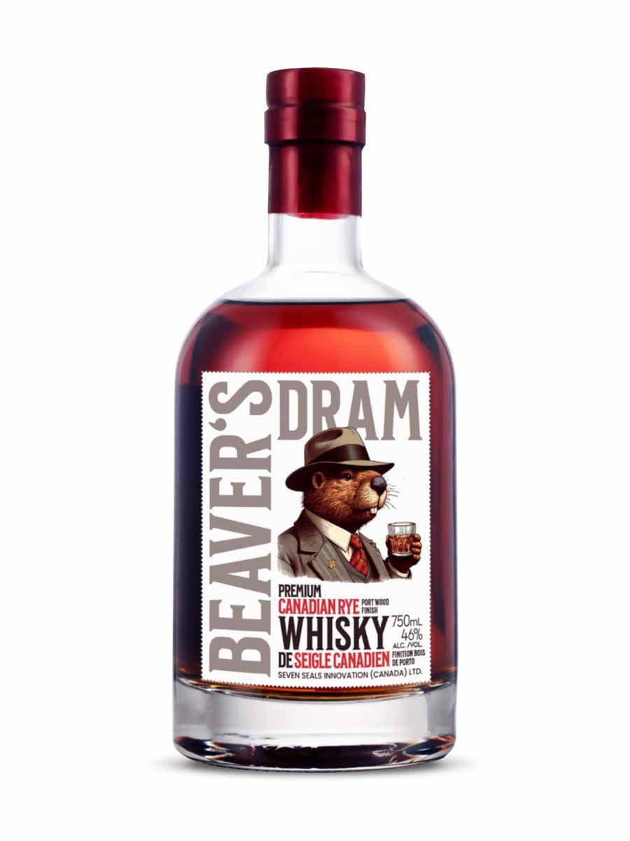 Beavers Dram Canadian Rye Whisky Portwood