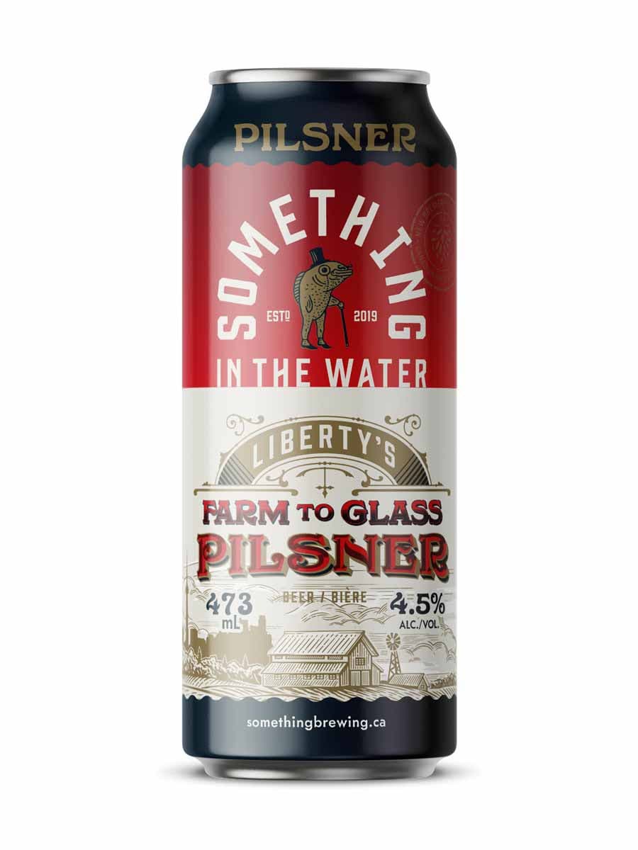 Liberty's Farm To Glass Pilsner