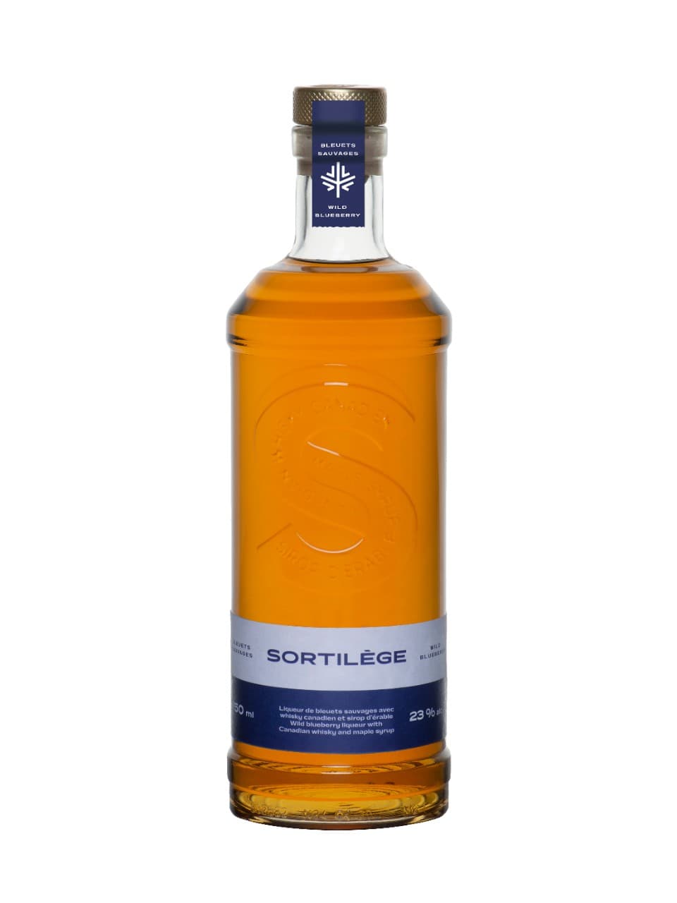 Liqueur de bleuets avec whisky Sortilège