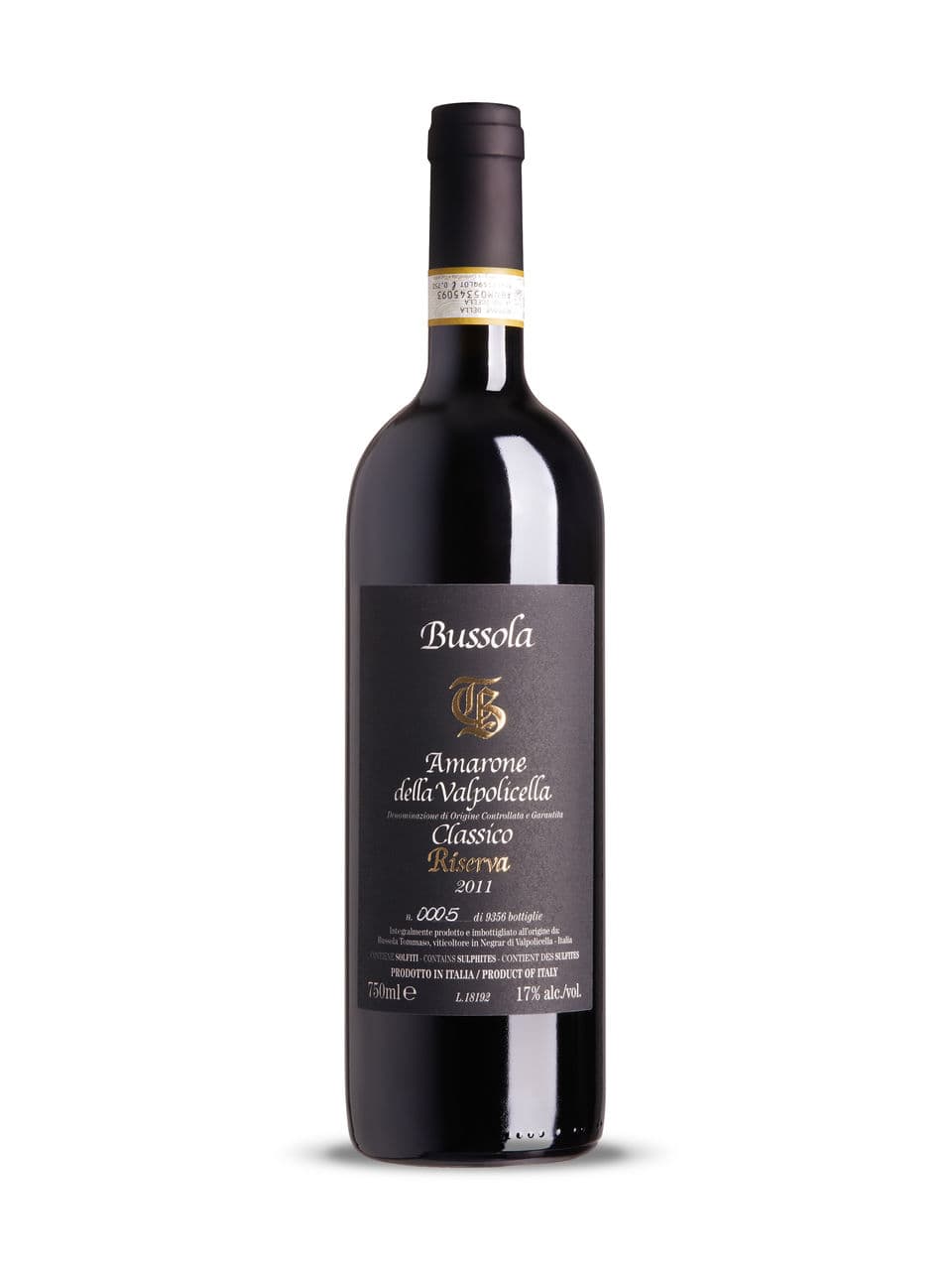 Amarone della Valpolicella Classico Vigneto Alto TB Bussola 2011