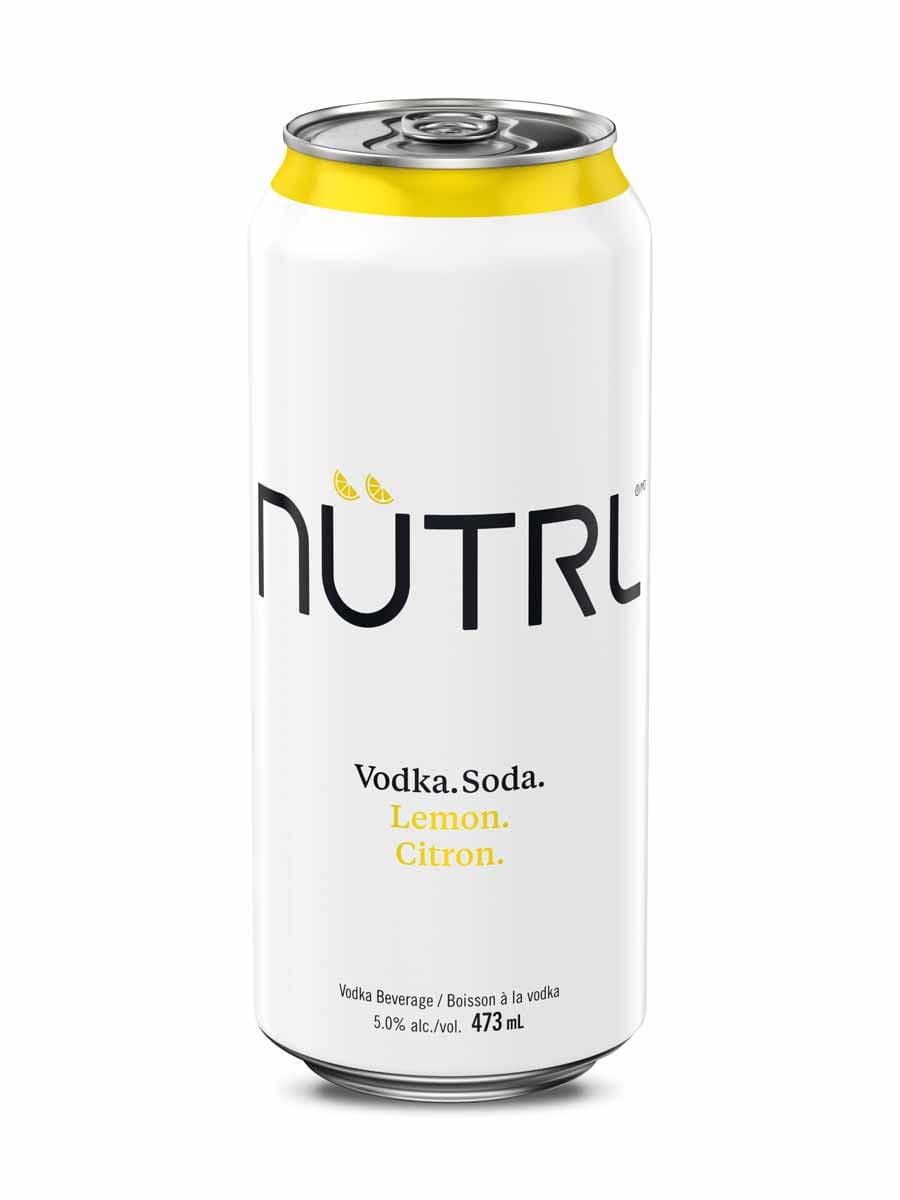 Nutrl Vodka Soda Lemon