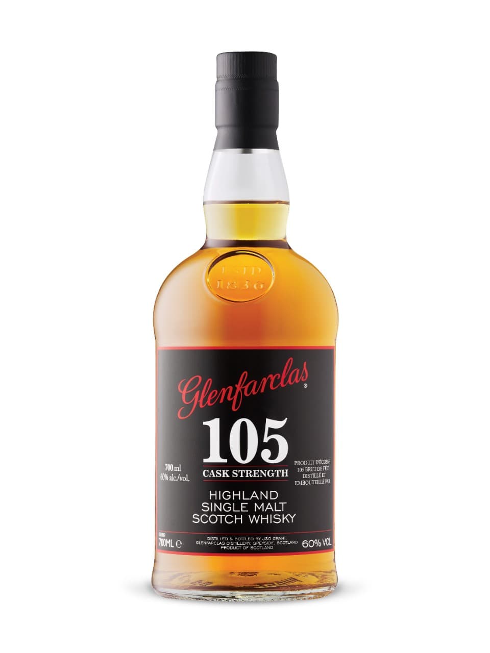 Glenfarclas 105 Cask Strength Highland Single Malt Scotch Whisky