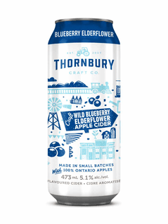 Thornbury Craft Wild Blueberry Elderflower Cider
