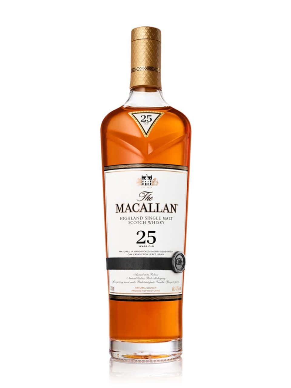 The Macallan Sherry Oak 25 Year Old Highland Single Malt Scotch Whisky