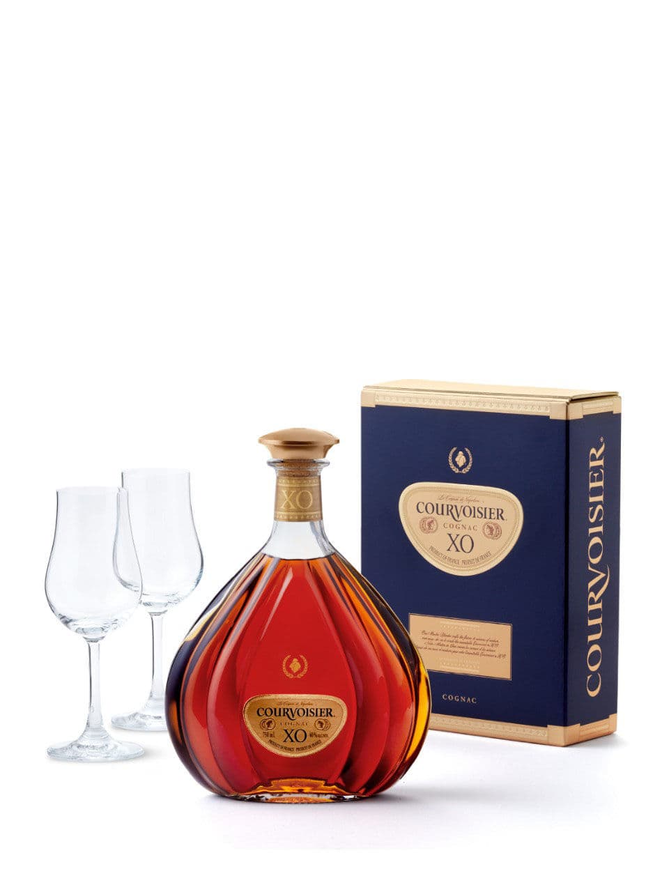 Cognac Courvoisier XO + verres GRATUITS