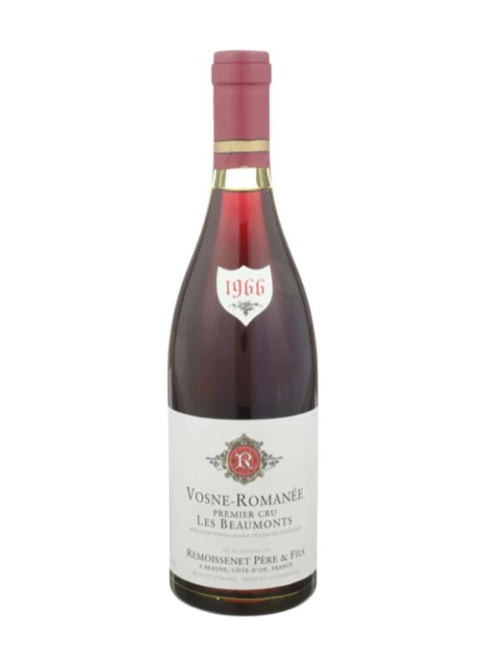 Vosne-Romanée Les Beaumonts Remoissenet Père & Fils 1966