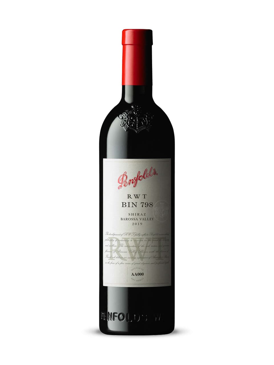 Shiraz RWT Bin 798 Penfolds 2019