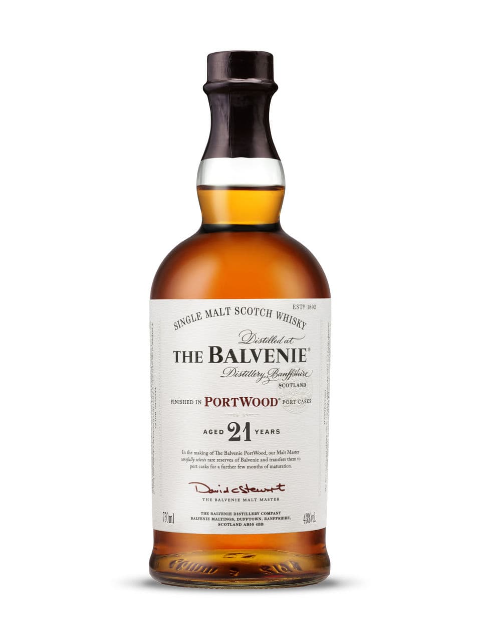 Balvenie 21 Year Old Portwood Whisky